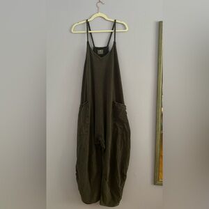 FP Movement Washed-Black Hot Shot Onesie